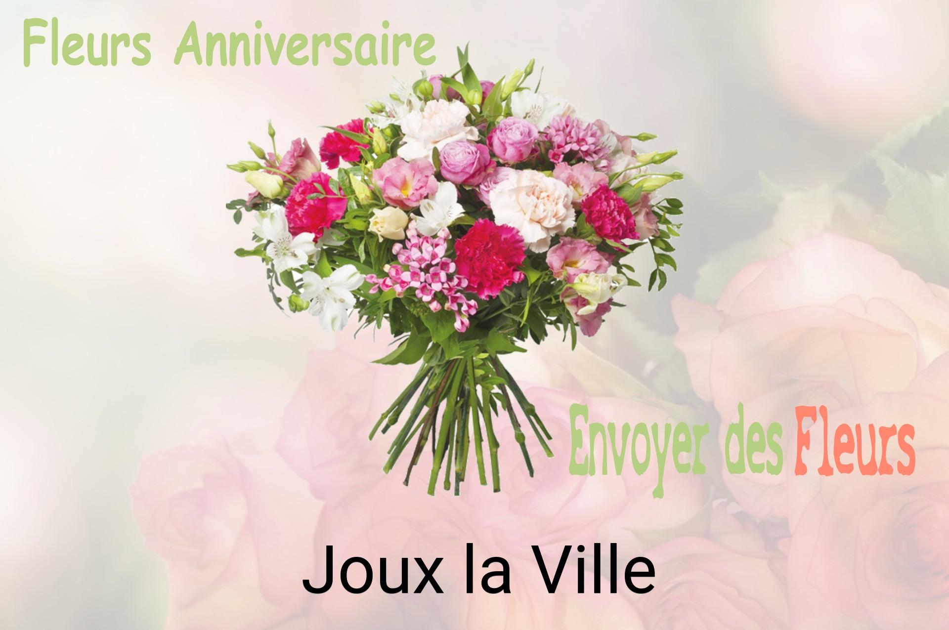 Bouquet de fleurs d’anniversaire livré à Joux-la-Ville
