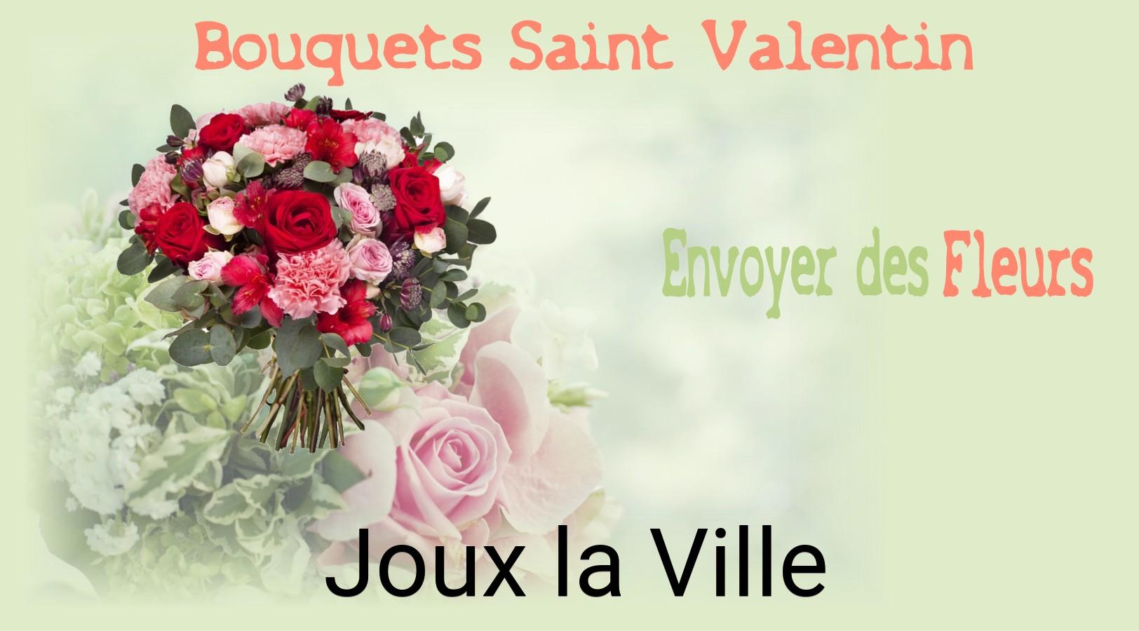 Roses de Saint-Valentin livrées à Joux-la-Ville